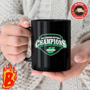 USC Upstate Spartans 2024 Big South Softball Champions Coffee Ceramic Mug