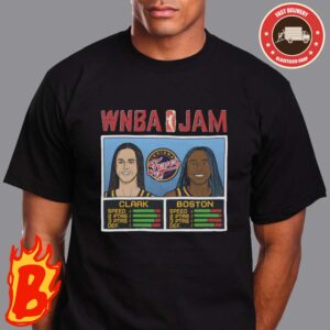 WNBA Jam Fever Clark And Aliyah Boston Unisex T-Shirt
