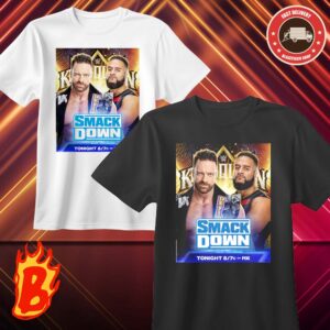 WWE Smack Down LA Knight Head To Head Tama Tonga From The Bloodlines WWE King Of The Ring Tournament 2024 Classic T-Shirt