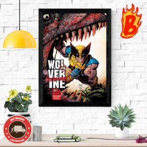 Wolverine Revenge Regular Version Art By Jonathan Hickman And Greg Capullo Marvel Red Band Wall Decor Poster Canvas