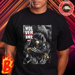 Wolverine With Revenge Dinosaur Determination Beaten Art By Jonathan Hickman And Greg Capullo Marvel Classic T-Shirt
