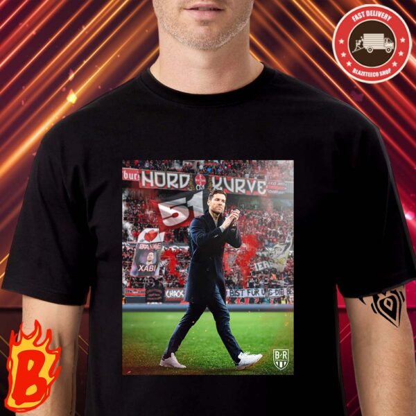 Xabi Alonso From Bayer 04 Leverkusen Run Is Finally Over 51 Games Unbeaten 361 Days Since They Had Last Lost Classic T-Shirt