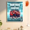 Congrats 2024 Stanley Cup Champions Florida Panthers Wall Decor Poster Canvas