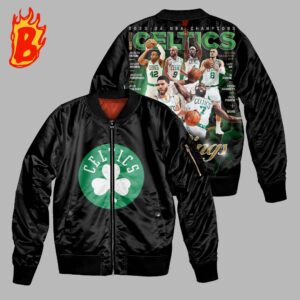 2023-2024 Nba Champions Boston Celtics 18 Rings The Greatest Franchise Of All Time All Over Print Bomber Jacket
