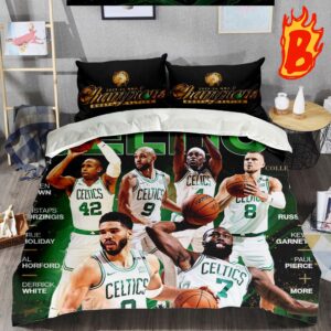2023-2024 Nba Champions Boston Celtics 18 Rings The Greatest Franchise Of All Time Bedding Set
