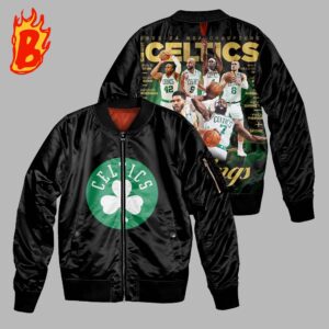 2023-2024 Nba Champions Boston Celtics 18 Rings The Greatest Franchise Of All Time SLAM Est 1994 All Over Print Bomber Jacket