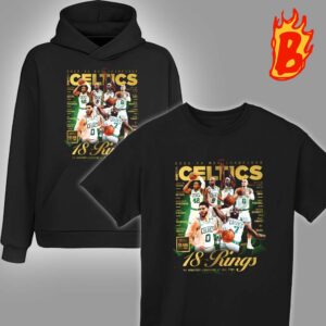 2023-2024 Nba Champions Boston Celtics 18 Rings The Greatest Franchise Of All Time SLAM Est 1994 Unisex T-Shirt