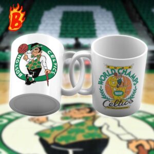 2024 World Champs Celtics 18x NBA Champions Coffee Ceramic Mug