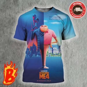 A New Poster For Despicable Me 4 Relesing In Theaters On July 3 All Over Print Shirt