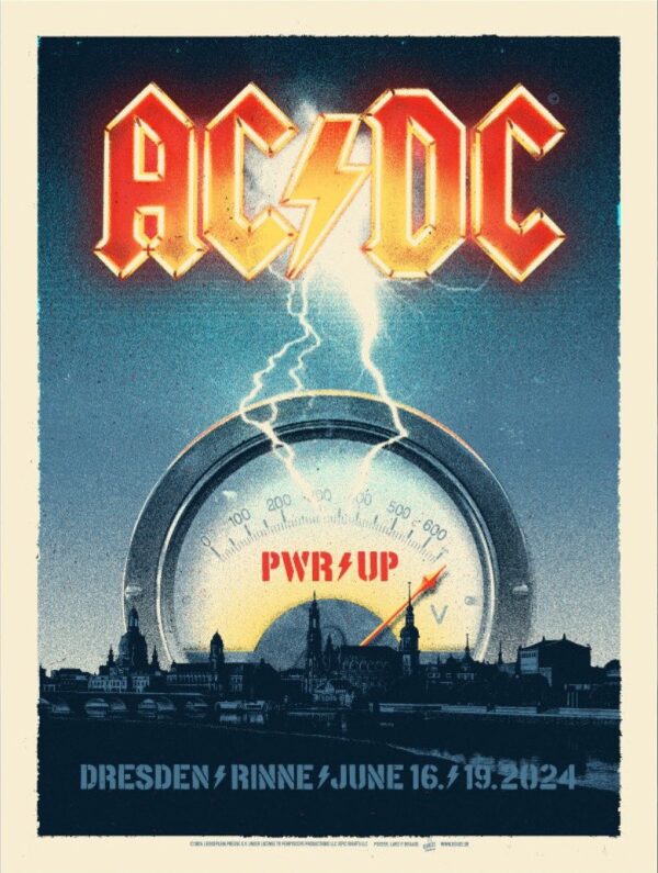 ACDC Power Up Tour At Dresden Rinne At June  16th And 19th 2024