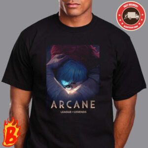 ARCANE Season 2 New Poster League Of Legends Classic T-Shirt