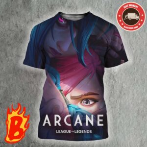 ARCANE Season 2 New Poster Premiering On Netflix In November All Over Print Shirt