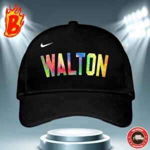 Adam Silver Says The Players Will Warmup In A Bill Walton Shirt In Honor Of The Late Hall Of Famer NBA Finals 2024 X Nike Logo Classic Cap Hat Snapback