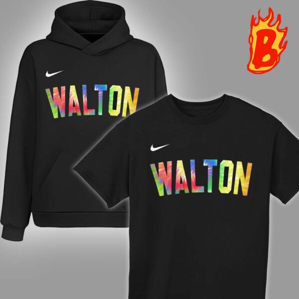 Adam Silver Says The Players Will Warmup In A Bill Walton Shirt In Honor Of The Late Hall Of Famer NBA Finals 2024 X Nike Logo Unisex T-Shirt