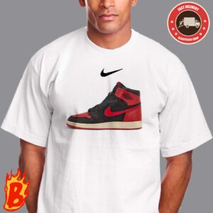Air Jordan 1 High Bred Unisex T-Shirt