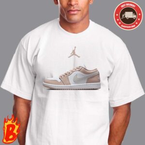 Air Jordan 1 Low Particle Beige Unisex T-Shirt