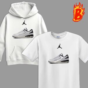 Air Jordan 2-3 White Black Unisex T-Shirt