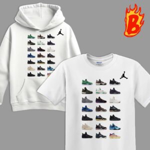 Best Air Jordan 4 Collab Sneakers Unisex T-Shirt