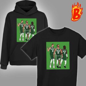 Big 3 Boston Celtics Players 2024 NBA Champions Unisex T-Shirt
