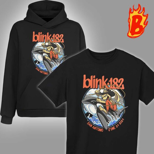 Blink-182 Merch For The Concert At San Antonio At June 24-2024 Unisex T-Shirt