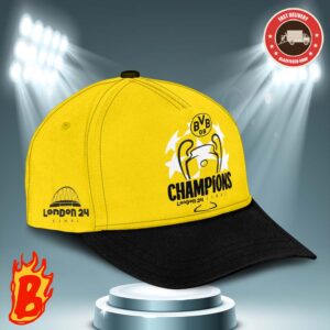 Borussia Dortmund Are London 2024 UEFA Champions League Champions Classic Cap Hat Snapback