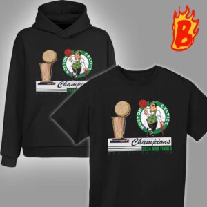 Boston Celtics 2024 NBA Finals Champions Trophy Unisex T-Shirt