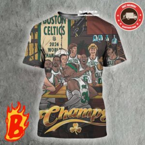Boston Celtics 2024 NBA World Champions All Over Print Shirt