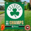 Boston Celtics WinCraft 18-Time NBA Finals Champions Two Sides Garden House Flag
