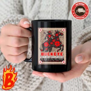 Buckeye Country Superfest Show At Ohio Stadium On June 22-23 2024 Coffee Ceramic Mug
