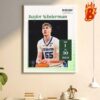 Congrats To Baylor Scheierman Has Been Picked 30 At Round 1 By Boston Celtics At 2024 NBA Draft Wall Decor Poster Canvas