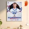 Congrats To Baylor Scbeierman Has Been Picked 30 At Round 1 By Boston Celtics At 2024 NBA Draft Wall Decor Poster Canvas