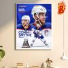 Florida Panthers 2024 Stanley Cup Champions Cat And Mouse Wall Decor Poster Canvas