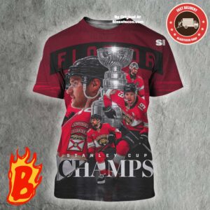 Congrats To Florida Panthers Are 2024 Stanley Cup Champions For The First Time In Franchise History All Over Print Shirt