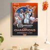 Congrats To Napheesa Collier From Minnesota Lynx Has Been MVP Of 2024 WNBA Commissioner Cup Wall Decor Poster Canvas