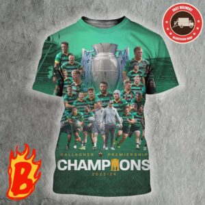 Congrats To Northampton Saints Has Been Winner The Gallagher Premiership Champions 2023-2024 All Over Print Shirt