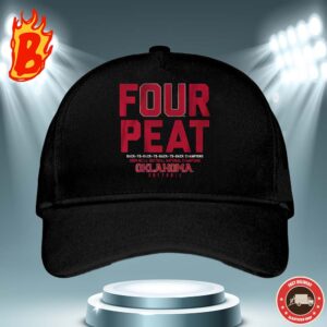Congrats To Oklahoma Sooners Four Peat NCAA Softball Womens College World Series Champions Classic Cap Hat Snapback