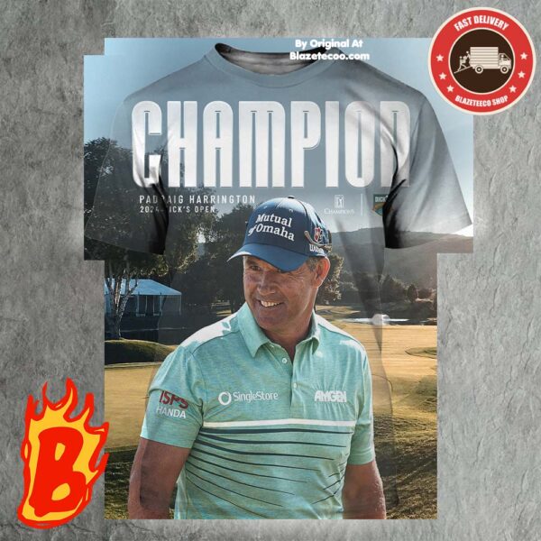 Congrats To Padraig Harrington Has Been Winner The 2024 Dicks Open Golf Championship All Over Print Shirt