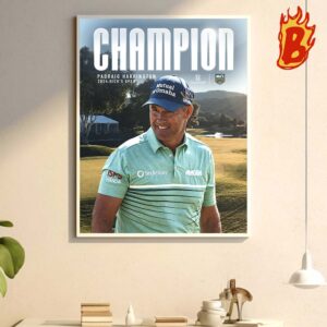 Congrats To Padraig Harrington Has Been Winner The 2024 Dicks Open Golf Championship Wall Decor Poster Canvas