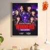 Congrats To Carlos Alcaraz Roland Garros 2024 Champions Winning Wall Decor Poster Canvas
