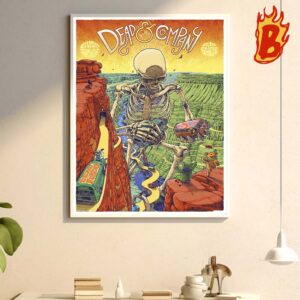 Dead And Company Dead Forever Tour At The Sphere Las Vegas Nevada On June 22 2024 Wall Decor Poster Canvas