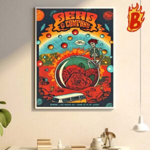 Dead And Company Show At Sphere In June 13-15 2024 Wall Decor Poster Canvas