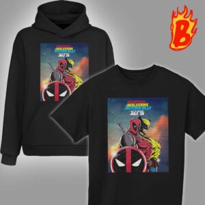 Deadpool And Wolverine And Butcher Billy Only In Theater July 26 Unisex T-Shirt