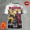 Deadpool And Wolverine Feel It In 4D X New Poster Only On Theaters July 26 All Over Print Shirt