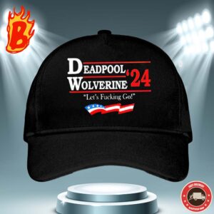 Deadpool Wolverine Lets Fucking Go Voting 2024 Classic Cap Hat Snapback