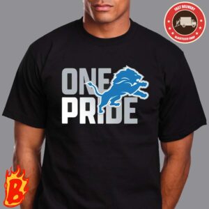 Detroit Lions Hometown Collection One Pride Unisex T-Shirt