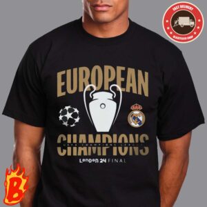 European Champions Real Madrid 2024 UEFA Champions League Classic T-Shirt