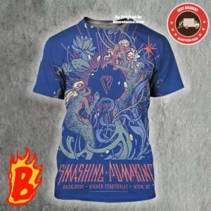 Experience The Smashing Pumpkins Live At Wiener Stadthalle Vienna Austria On June 24 2024  A Night To Remember All Over Print Shirt