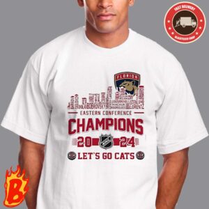 Florida Panther 2024 Champions Hockey League NFL Classic T-Shirt
