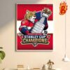 Congrats To Connor McDavid From Edmonton Oilers Has Been Taken Conn Smythe Trophy Of 2024 Stanley Cup Champions Wall Decor Poster Canvas