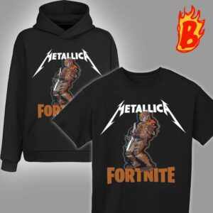 Fortnine Battle Royale X Metallica M72 Fire Unisex T-Shirt